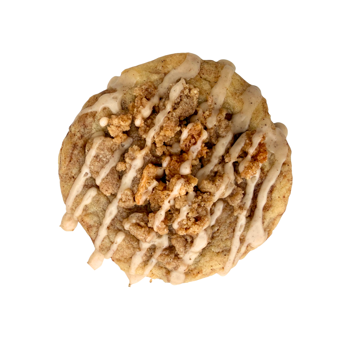 Cinnamon toast streusel cookie